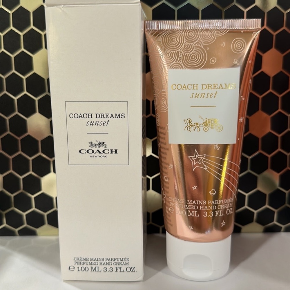 Coach sunset dreams perfumed hand cream